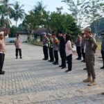 Polsek Pasir Penyu Gelar Apel Kesiapan Pengamanan Idul Adha 1447 H, Pastikan Perayaan Berjalan Aman Dan Kondusif