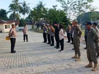 Polsek Pasir Penyu Gelar Apel Kesiapan Pengamanan Idul Adha 1447 H, Pastikan Perayaan Berjalan Aman Dan Kondusif