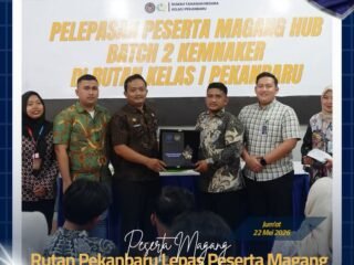 Rutan Pekanbaru Lepas Peserta Magang HUB Batch 2 Kemnaker, Tinggalkan Kesan Dan Pengalaman Berharga