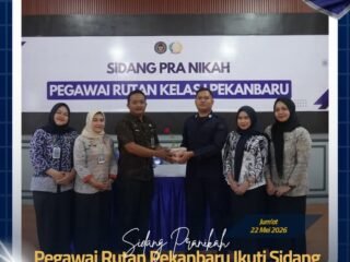 Pegawai Rutan Pekanbaru Ikuti Sidang Pranikah sebagai Bekal Membangun Keluarga Harmonis