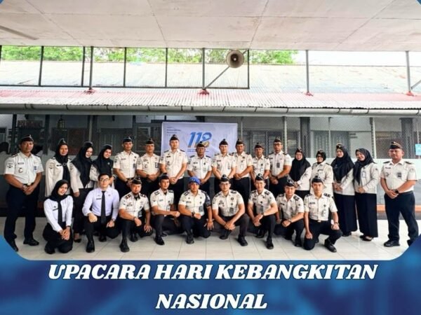 Lapas Teluk Kuantan Mengikuti Upacara Hari Kebangkitan Nasional