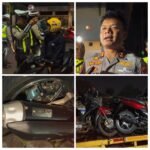 Kapolres Cianjur Pimpin Penertiban Knalpot Brong Demi Kenyamanan Masyarakat