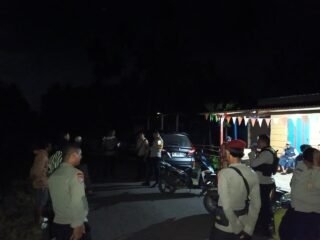 Patroli Gabungan Cipta Kondisi, Polri dan Pemerintah Desa Perkuat Kamtibmas di Gane Barat–Gane Timur