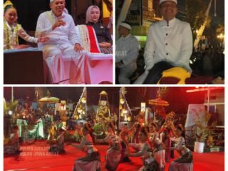 Kapolres Cianjur Hadiri Kirab Budaya Napak Tilas Padjajaran --- Milangkala Tatar Sunda 2026 