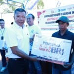 Dorong Ekonomi Biru .Bupati Andi Muchtar Resmikan Keuangan Inklusif Di Kampung Nelayang Bentrnge 