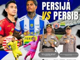 Polres Cianjur Gelar Nobar Persija vs Persib Ajak Suporter Jaga Ketertiban dan Kondusivitas