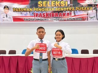 Dua Siswa Kabupaten Bengkulu Utara Lolos Seleksi Nasional Calon Paskibraka