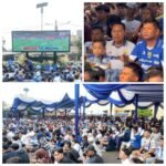 Pererat Silaturahmi dan Jaga Kondusifitas, Polres Cianjur Gelar Nobar Persib vs Persija, 