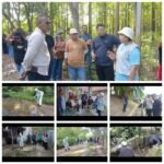 Cegah DBD, Lintas Sektor di Tanimbar Turun Tangan PSN di Belakang 3 Koki dan Gunung Nona.