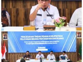 Kanwil BPN Provinsi Banten Gelar Sosialisasi Antikorupsi, Tekankan Integritas dan Disiplin Kerja Pegawai