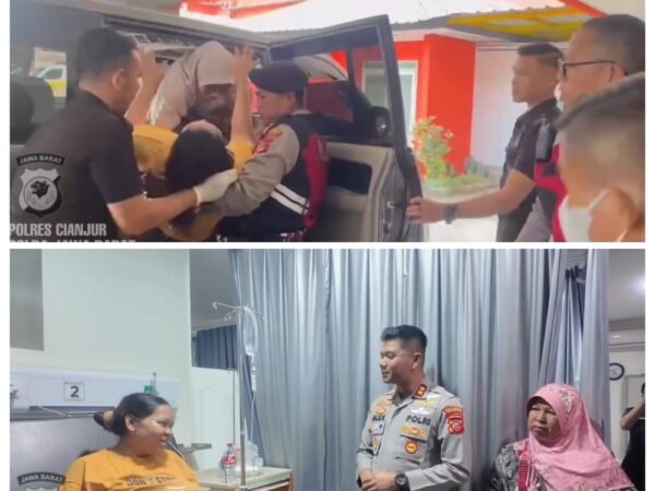 Respon Cepat Patroli Jago Presisi Polres Cianjur Kawal Ibu Hamil hingga Persalinan