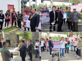 Gedung Kejati Sumsel di Geruduk Aliansi Pemuda Silampari Menggugat(APSM), Desak Panggil RN Dan Laporkan Beberapa Kasus