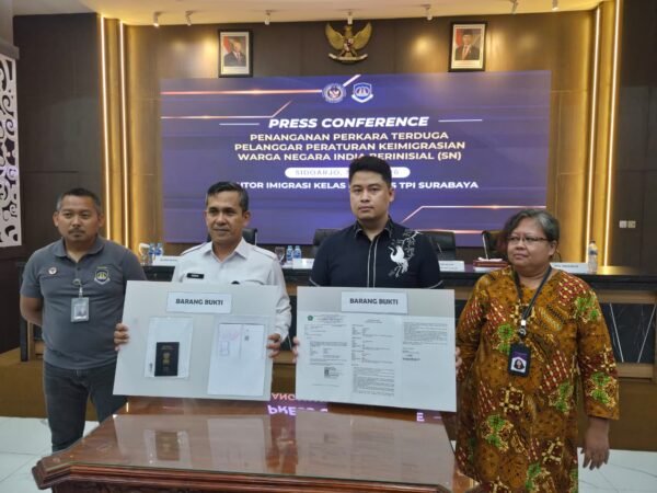 Deportasi ,WNA India Tewas Disel Detensi Imigrasi Surabaya