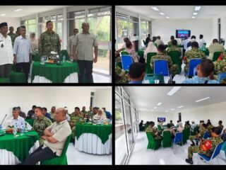 Dandim 0112/Sabang Ikuti Peresmian Nasional Koperasi Desa/Kelurahan Merah Putih, Wujud Sinergi TNI dan Pemerintah Bangun Ekonomi Desa