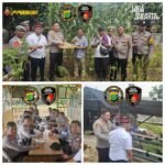 Kegiatan PANEN Jagung Raya Serentak Kuartal ll dan Ground Breaking Gudang Ketahanan Pangan Polri di Polsek Pamulang 