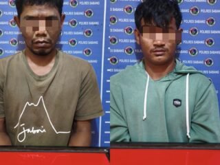 Tidak Ada Ruang bagi Pelaku Narkoba di Sabang, Sat Resnarkoba Polres Sabang Amankan Dua Pria.