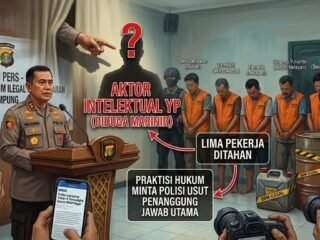 Polda Lampung Tahan 5 Tersangka Kasus BBM Ilegal di Pesawaran; Praktisi Hukum Desak Aktor Intelektual Diusut