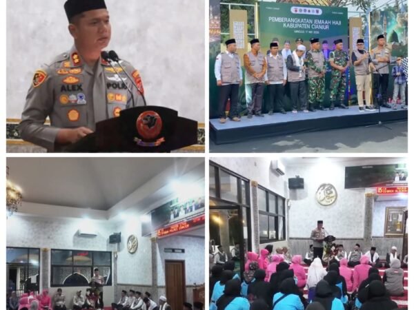 Polres Cianjur Lepas 73 Calon Jemaah Haji Kloter 24 JKS Tahun 2026