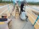 Polres Kuansing Lanjutkan Pembangunan Jembatan Merah Putih Presisi, Progres Capai 30 Persen