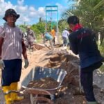Pembangunan Jembatan Merah Putih Presisi Di Kuansing Capai 30 Persen, Polri Hadir Tingkatkan Akses Masyarakat