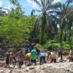 Progres Pembangunan Jembatan Merah Putih Presisi Di Sungai Kuning Capai 80 Persen
