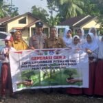 Polsek Kuantan Mudik Laksanakan Program Green Policing Dan Gerakan Cinta Lingkungan Di Desa Pisang Berebus