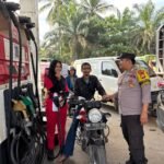 Polsek Jajaran Polres Kuansing Siaga Di SPBU, Distribusi BBM Dipastikan Aman Dan Kondusif