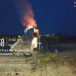 Polsek Kuantan Mudik Tertibkan Empat Rakit PETI Di Areal Perkebunan PT KTBM