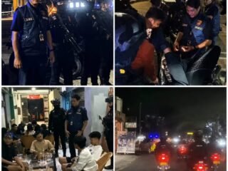Personel Polsek Pamulang Gelar Patroli Cipkon Jaga Situasi Kamtibmas Tetap Kondusif