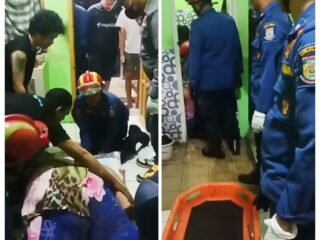 Damkar Tangsel Evakuasi Warga Obesitas yang Terjatuh di Kamar Mandi di Pamulang