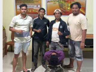 Gerak Cepat Resmob Nireus Halsel Bekuk Pelaku Pencurian Kabel Lampu Jalan Pantai Panambuang