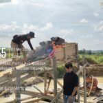 Polsek Kuantan Mudik Tertibkan Lima Rakit PETI Di Areal Perkebunan PT KTBM