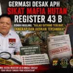 GERMASI Desak APH Sikat Mafia Hutan Register 43 B, Ridwan : “Kalau Sutikno Terlibat, Tangkap dan Jadikan Tersangka!”