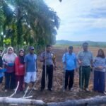 Dukung Program Ketahanan Pangan Nasional, Polsek Kuantan Tengah Hadiri Penanaman Jagung Pipil Di Bandar Alai Kari