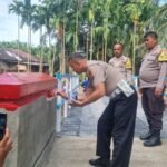 Jembatan Merah Putih Presisi Di Sentajo Raya Rampung 100 Persen, Kapolres Kuansing : Kepedulian Polri Untuk Masyarakat