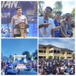 Polres Cianjur Sambut Meriah Kepulangan Juara Persib Bandung Bersama Ribuan Bobotoh