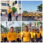 Polres Cianjur Gelar Olahraga Jalan Santai Bersama untuk Tingkatkan Kebugaran dan Soliditas Personel