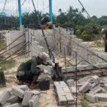 Pembangunan Jembatan Merah Putih Presisi Di Kuansing Capai 60 Persen