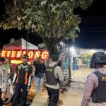 Tim RAGA Polres Kuansing Gelar KRYD Malam Hari, Antisipasi C3 Dan Jaga Kondusivitas Kamtibmas