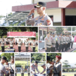 Kapolres Halsel Pimpin Sertijab Sejumlah Pejabat Polres Halsel Berganti
