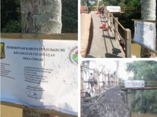 Wujudkan Infrastruktur Desa, Kades Cimahi Wowon S.Pd, M.Pd Beri Harapan Baru bagi Warga Karadenan