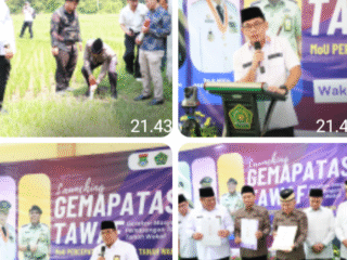 Perdana, GEMATAS TAWAF di Kabupaten Tangerang Siap Jadi Role Model Percepatan Sertipikasi Tanah Wakaf