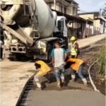 DPU Kabupaten Sukabumi Genjot Perbaikan Jalan Gudang–Caringinkulon dengan Rigid Beton