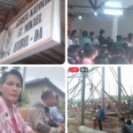 Pendirian Tiang Pertama Gedung Gereja Baru St. Michael Atubul Da Berlangsung Khidmat dan Penuh Sukacita