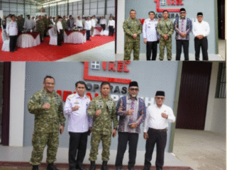 Danrem 042/Gapu Ikuti Vicon Peresmian 1.061 Koperasi Merah Putih oleh Presiden RI, Dorong Penguatan Ekonomi Rakyat