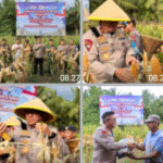Dukung Swasembada Pangan, Wakapolda Maluku Utara Hadiri Panen Raya Jagung Serentak Kuartal II di Sofifi