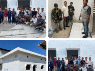 Ketua P3UW Lampung Tinjau Progres Pembangunan Laboratorium Budidaya Udang di Rawajitu Timur