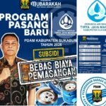 Manjakan Warga, PDAM Sukabumi Gulirkan Program SL Mandiri Gratis 2026