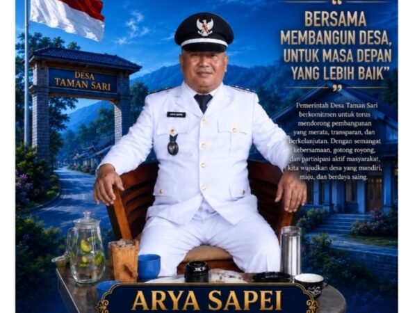 Kades Taman Sari, Arya Sapei Dorong Pembangunan dan Kesejahteraan Masyarakat Sukabumi
