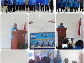 DPD KNPI Kabupaten Sarmi Gelar Rapimpurda (Rapat Pimpinan Paripurna Daerah).